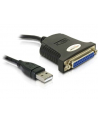 delock Adapter USB->LPT(F) 25Pin 0,8m - nr 3