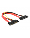 delock Przedłużacz SATA 7PIN+Zasilanie 15PIN(M/F) 20cm - nr 3