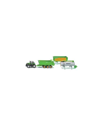 siku Traktor z Zestawem Przyczep Joskin