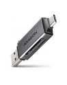 axagon CRE-DAC Czytnik kart zewnętrzny USB3.2 Gen 1 Type-C + Type-A SD/microSD - nr 29