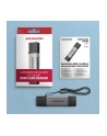 axagon CRE-DAC Czytnik kart zewnętrzny USB3.2 Gen 1 Type-C + Type-A SD/microSD - nr 9