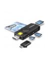 axagon CRE-SMP2A Czytnik kart identyfikacyjnych ' SD/microSD/SIM card PocketReader USB - nr 20