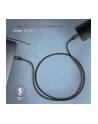 axagon BUCM3-CM30AB Kabel USB-C  USB-C, 3.0m, PD 60W, 3A, ALU, oplot, czarny - nr 29