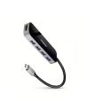axagon HMC-6H4A Wieloportowy hub 4x USB-A + HDMI, USB-C 3.2 Gen 1, PD 100W, 20cm USB-C kabel - nr 34