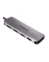 axagon HMC-HCR3A Wieloportowy hub 3x USB-A + HDMI + SD/microSD, USB-C 3.2 Gen1, 20cm USB-C kabel - nr 22