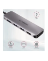 axagon HMC-HCR3A Wieloportowy hub 3x USB-A + HDMI + SD/microSD, USB-C 3.2 Gen1, 20cm USB-C kabel - nr 31