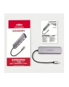 axagon HMC-HCR3A Wieloportowy hub 3x USB-A + HDMI + SD/microSD, USB-C 3.2 Gen1, 20cm USB-C kabel - nr 46
