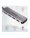 axagon HMC-HCR3A Wieloportowy hub 3x USB-A + HDMI + SD/microSD, USB-C 3.2 Gen1, 20cm USB-C kabel - nr 4