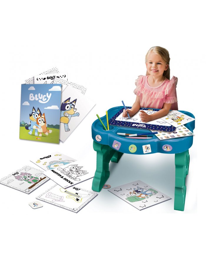 lisciani giochi PROMO Biurko artystyczne Bluey Art Desk 99399 LISCIANI główny