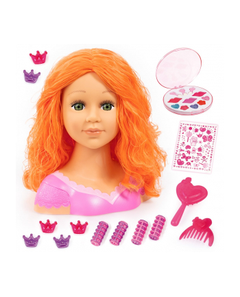 Bayer Głowa do czesania stylizacji Charlene Super Model + kosmetyki 90088BO