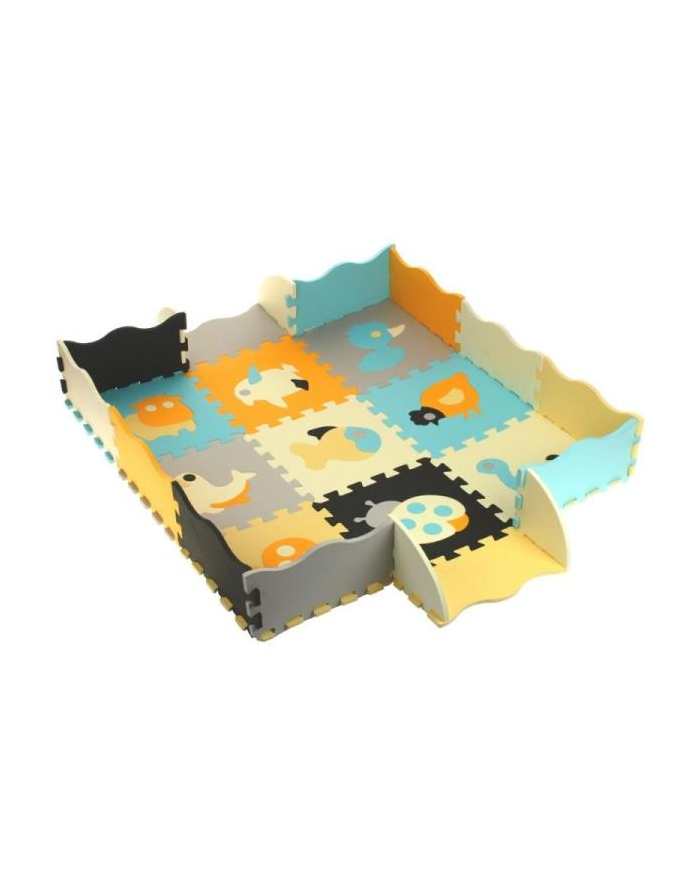 inni Puzzle piankowe kształty i kolory, mata, kojec główny