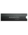 axagon CLR-M2L10 Chłodnica aluminiowa pasywna do dysku M.2 SSD, ALU korpus, silikonowe silikonowe podkładki termiczne, wysokość 10mm - nr 6