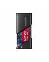 axagon EEM2-SB2 Obudowa zewnętrzna aluminiowa bezśrubowa USB-C 3.2 Gen 2 - M.2 NVMe / SATA SSD 30-80mm ALU pudełko czarne + USB-A - USB-C redukcja - nr 36