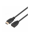 tb Kabel HDMI v2.0 F-M pozłacany 3m przedłużacz - nr 2