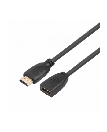 tb Kabel HDMI v2.0 F-M pozłacany 3m przedłużacz