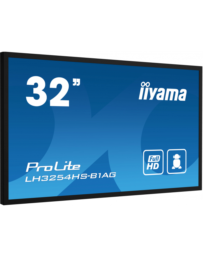 iiyama Monitor 31.5 cala LH3254HS-B1AG 24/7,IPS,ANDROID.11,FHD główny