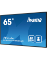 iiyama Monitor wielkoformatowy 64.5 cala LH6554UHS-B1AG 24/7,IPS,ANDROID.11,4K,SDM,2x10W - nr 23