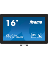 iiyama Monitor 15.6 cala TF1615MC-B1 IPS,pojemnościowa 10 punktów,450cd/m2,IP65,7H,HDMI,DP,VGA - nr 12