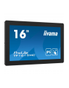 iiyama Monitor 15.6 cala TF1615MC-B1 IPS,pojemnościowa 10 punktów,450cd/m2,IP65,7H,HDMI,DP,VGA - nr 36