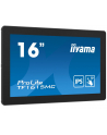 iiyama Monitor 15.6 cala TF1615MC-B1 IPS,pojemnościowa 10 punktów,450cd/m2,IP65,7H,HDMI,DP,VGA - nr 55