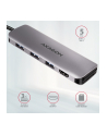 axagon HMC-HCR3A Wieloportowy hub 3x USB-A + HDMI + SD/microSD, USB-C 3.2 Gen1, 20cm USB-C kabel - nr 5