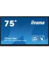 iiyama Monitor interaktywny 75 cali TE7512MIS-B1AG INFRARED,40pkt,IPS,4K,7H,WiFi - nr 1