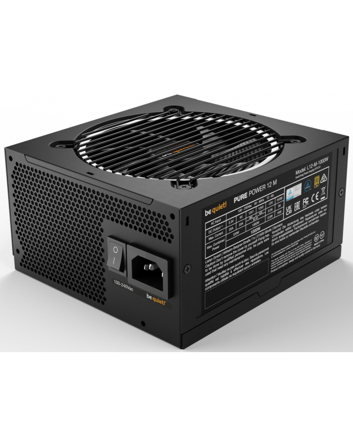 be quiet! Zasilacz Pure Power 12 M 1000W ATX 3.0 GOLD główny