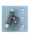 axagon CRE-DAC Czytnik kart zewnętrzny USB3.2 Gen 1 Type-C + Type-A SD/microSD - nr 33