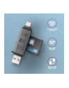 axagon CRE-DAC Czytnik kart zewnętrzny USB3.2 Gen 1 Type-C + Type-A SD/microSD - nr 9