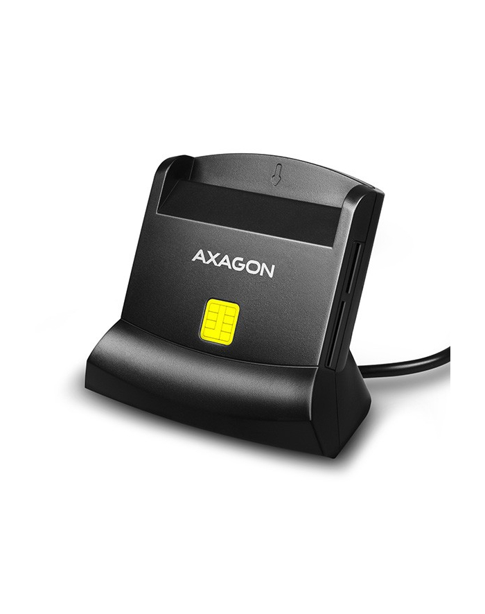 axagon CRE-SM2 Czytnik kart identyfikacyjnych ' SD/microSD/SIM USB główny