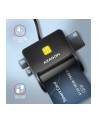 axagon CRE-SM3SD Czytnik kart identyfikacyjnych ' SD/microSD/SIM USB - nr 12