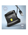axagon CRE-SM4N Czytnik kart identyfikacyjnych USB, 1,3m kabel - nr 8