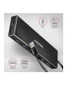 axagon HUE-F7A Hub 7-portowy USB 3.2 Gen 1 ALU FLAT, micro USB, 1m USB-A kabel - nr 19