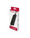 axagon HUE-F7C Hub 7-portowy USB-C 3.2 Gen 1 ALU FLAT micro USB, 30cm USB-C kabel - nr 31