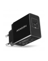 axagon ACU-PD22 Ładowarka sieciowa PD 22W, 1x port USB-C, PD3.0/QC3.0/AFC/FCP/Apple - nr 1