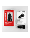 axagon PWC-QC5 Ładowarka samochodowa QUICK SMART 31.5W, 2x port QC3.0/AFC/FCP + 5V-2.6A - nr 12