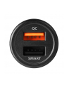 axagon PWC-QC5 Ładowarka samochodowa QUICK SMART 31.5W, 2x port QC3.0/AFC/FCP + 5V-2.6A - nr 18