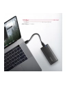 axagon EEM2-SB2 Obudowa zewnętrzna aluminiowa bezśrubowa USB-C 3.2 Gen 2 - M.2 NVMe / SATA SSD 30-80mm ALU pudełko czarne + USB-A - USB-C redukcja - nr 13