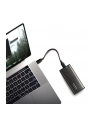 axagon EEM2-SB2 Obudowa zewnętrzna aluminiowa bezśrubowa USB-C 3.2 Gen 2 - M.2 NVMe / SATA SSD 30-80mm ALU pudełko czarne + USB-A - USB-C redukcja - nr 37