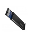 axagon EEM2-SB2 Obudowa zewnętrzna aluminiowa bezśrubowa USB-C 3.2 Gen 2 - M.2 NVMe / SATA SSD 30-80mm ALU pudełko czarne + USB-A - USB-C redukcja - nr 39