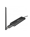 axagon HUE-F7C Hub 7-portowy USB-C 3.2 Gen 1 ALU FLAT micro USB, 30cm USB-C kabel - nr 14