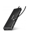 axagon HUE-F7C Hub 7-portowy USB-C 3.2 Gen 1 ALU FLAT micro USB, 30cm USB-C kabel - nr 17