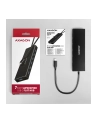 axagon HUE-F7C Hub 7-portowy USB-C 3.2 Gen 1 ALU FLAT micro USB, 30cm USB-C kabel - nr 6