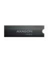 axagon CLR-M2L10 Chłodnica aluminiowa pasywna do dysku M.2 SSD, ALU korpus, silikonowe silikonowe podkładki termiczne, wysokość 10mm - nr 30