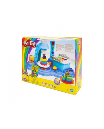PROMO Play-Doh Ciastolina Rainbow Cake party / Teczowe przyjęcie z ciastem E5401 616435 HASBRO