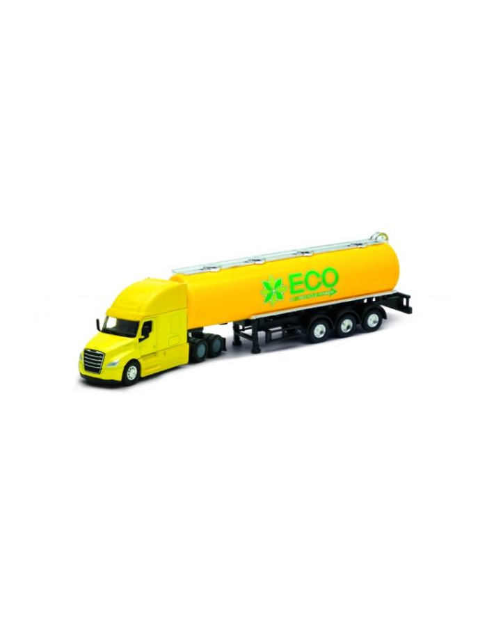 WELLY Truck z przyczepą 1:64 Freightliner Cascadia cysterna główny