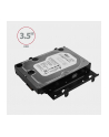 axagon RHD-435 Ramka metalowa do montażu 4x 2.5' HDD (2x 2.5' HDD/SSD ' 1x 3.5' HDD) w pozycji 5.25' Czarna - nr 29