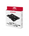 axagon RHD-435 Ramka metalowa do montażu 4x 2.5' HDD (2x 2.5' HDD/SSD ' 1x 3.5' HDD) w pozycji 5.25' Czarna - nr 2