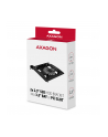 axagon Ramka metalowa RHD-P25 do montażu 2x 2.5' HDD w pozycji 3.5' lub pozycji PCI Czarna - nr 10