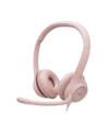 logitech Zestaw słuchawkowy H390 Rose               981-001281 - nr 44
